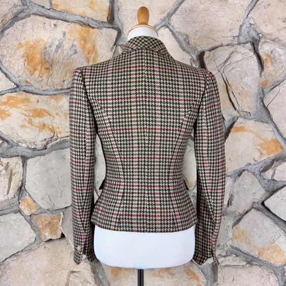 Ralph Lauren Blue Label Vintage 1980s Jacket Frosted Toffee Herringbone | 6 - Picture 4 of 6